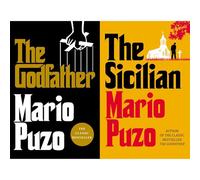 Mario Puzo 2 Books Collection Set (The Godfather, The Sicilian)