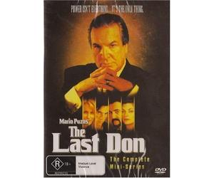 MARIO PUZO'S THE LAST DON : MINISERIES - DVD - UK Compatible - New & sealed