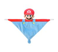 Simba My Mario Rattle Towel Soft Plush Toy Nintendo Toy for Fans and Babies from the First Months of Life