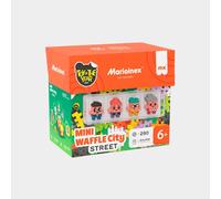 Marioinex Mini Waffle Building Blocks City: Street Construction Game 280 Pieces Multicolor Kids