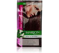 Marion Hair Color Shampoo in Sachet Lasting 4-8 Washes - 58 - Medium Brown