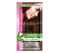 Marion Hair Color Shampoo in Sachet Lasting 4-8 Washes - 63 - Chocolate Brown