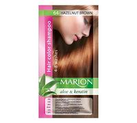Marion Hair Color Shampoo in Sachet Lasting 4-8 Washes - 64 - Brown Nuts