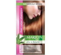 Marion Hair Color Shampoo in Sachet Lasting 4-8 Washes - 64 - Brown Nuts