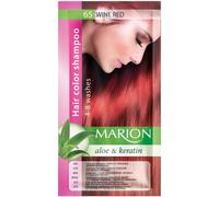 Marion Hair Color Shampoo in Sachet Lasting 4-8 Washes - 65 - Red Wine