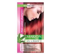 Marion Hair Color Shampoo in Sachet Lasting 4-8 Washes - 65 - Red Wine