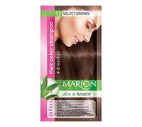Marion Hair Dye Shampoo Bag Semi-Permanent Colour 4 to 8 Washes with Aloe and Keratin