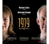 Marion Leleu, Bertrand Giraud - Joseph Ryelandt; Paul Hindemith; Rebecca Clarke: 1919