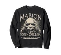 Marion North Carolina Bigfoot 1844 Sasquatch Ivory Art Sweatshirt