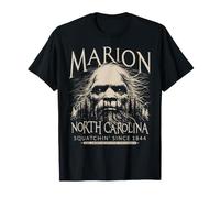 Marion North Carolina Bigfoot 1844 Sasquatch Ivory Art T-Shirt
