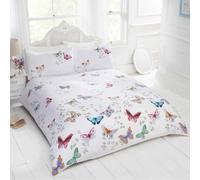 Butterflies Duvet Quilt Cover Bedding Set Single Double King