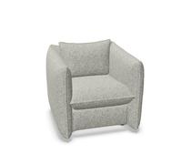 Mariposa Club Armchair Nubia Cream/Dark Brown