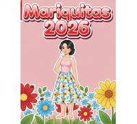 Mariquitas 2026: Libro de Muñecas Recortables con Ropa de Moda: Crea y Colecciona: +30 Atuendos Exclusivos en Estilo Caricatura Realista | Incluye ... para Doble Diversión. (vintage papers dolls)