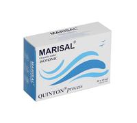 MARISAL Isotonic Sea Water Quinton Electrolyte Hydration Supplement 300ml - Unflavoured Liquid Electrolytes with Magnesium & 78 Trace Minerals Balance Isotonic Marine Plasma (30x10ML Vials).