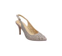 'Marisol' Slingback Court Shoes Lotus Pink 4
