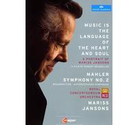 Mariss Jansons - Music Is Language of Heart & Soul / Mahler Sym 2 [New DVD]