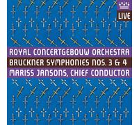 Anton Bruckner : Bruckner Symphonies Nos 3 and 4 CD 2 discs (2009) NEW