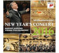 MARISS JANSONS/WIENER PHILHARMONIKER - New Year's Concert 2016 / Neujahrskonzert 2016