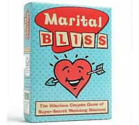 Marital Bliss Couples Gift - Better Marriages Through Subterfuge - Surprisingly Strategic, Sneaky, Healthy, and Romantic Card Game Adventure Ideas for Newlyweds, Husband, Wife, and Date Night