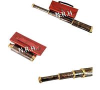 Maritime 16" Antique Brass Telescope Nautical Dollond London Spyglass Telescope With Leather Case