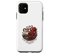 Maritime Adventure Kraken Embrace Nautical Sea Monster Ocean Case for iPhone 11