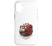 Maritime Adventure Kraken Embrace Nautical Sea Monster Ocean Case for iPhone 16 Plus