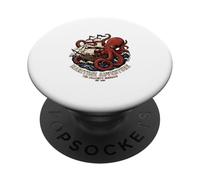 Maritime Adventure Kraken Embrace Nautical Sea Monster Ocean PopSockets Adhesive PopGrip