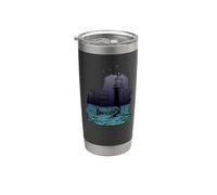 Maritime Lighthouse Compass Sailing Ship North Stainless Steel Insulated Tumbler
