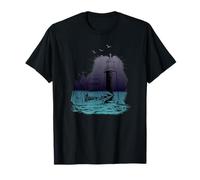 Maritime Lighthouse Compass Sailing Ship North T-Shirt