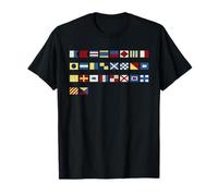 Maritime Nautical Signal Alphabet Flags T-Shirt