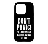Maritime Patrol Officer Case for iPhone 15 Pro