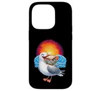 Maritime Seagulls Gull Seagull Fish Herring Girls Boys Case for iPhone 14 Pro