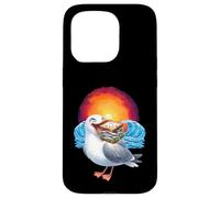 Maritime Seagulls Gull Seagull Fish Herring Girls Boys Case for iPhone 15 Pro