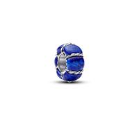 Maritime Sterling Silver Spacer with Imitation Lapis Lazuli