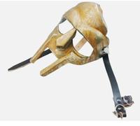 Maritime treasures Aged Metal Gladiator Mask Vintage Warrior Style Face Helmet for Adults, Ideal for Cosplay, Viking Costumes, Medieval Re-Enactment, Halloween, and Stage Performances