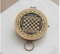 Maritime treasures Brass Chess Maker Marine Compass Vintage Nautical Gift