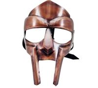 Maritime treasures Gladiator Face Mask Helmet Handcrafted Steel Roman Warrior Helmet with Antique Bronze Finish for LARP, Cosplay, Reenactment and Display