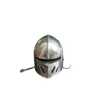 Maritime treasures Medieval Knight Helmet Full-Size Polished Steel Armour Helmet for Reenactment, Cosplay, LARP, Historical Display & Home Decor