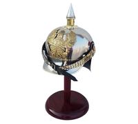 Maritime treasures Pickelhaube Helmet Replica German Prussian Spiked Military Collectible for lARP, Halloween & Cosplay