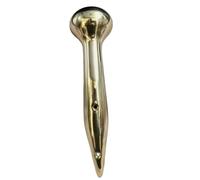 Maritime treasures Solid Brass Hames Handle Heavy-Duty Polished Brass Hame Replacement Handle for Walking Stick