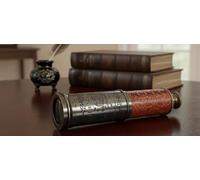 Maritime treasures Vintage Brass Pocket Telescope Microscope Antique Nautical Style Collectible