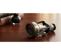 Maritime treasures Vintage Royal Navy Brass Telescope Eyepiece London Engraved