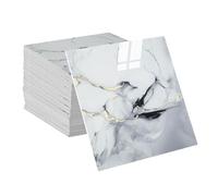 Maritown 20 Pieces Self Adhesive Marble Tile Stickers, Waterproof Stick on Tiles Peel and Stick Decorative Wall Tiles for Bathroom Kitchen, 30x30cm