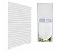 Maritown Blinds Window No Drill Temporary Black Out Instant Stick on for Easy Fit, Bedroom Bathroom Kitchen Thermal Blackout Privacy Protection, 90*180cm/35.43*70.86inch