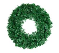 Maritown Plain Wreath to Decorate 30cm 40cm 50cm Artificial Plain Wreaths for Decorating Green Wreath Base for Christmas Xmas Halloween Spring Wreath Making Supplies Decorations for Front Door