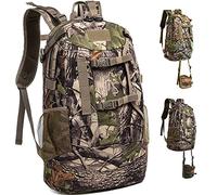 MARITTON Hunting Backpack,Durable Hunting Pack with Bow and Rifle Carry System for Camping,Hunting,Hiking., Camo-green, L, Hiking