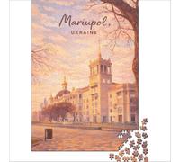 Mariupol, Ukraine jigsaw puzzles for adults 1000 | meaningful gift for mum to enjoy a peaceful relaxing afternoon with a cup of tea and some quiet time38x52cm
