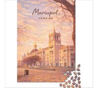 Mariupol, Ukraine Jigsaws 1000 Pieces for Adults | fun gift for dad to enjoy in his spare time at the weekend as a relaxing break from work and daily stress50x75cm