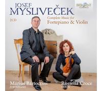 Josef Myslivece Myslivecek: Complete Music for Fortepi (CD) (PRESALE 13/03/2026)