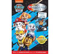 Marjen Paw Patrol Scratch Art Book